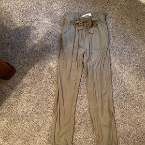 Francescas high waisted tie joggers